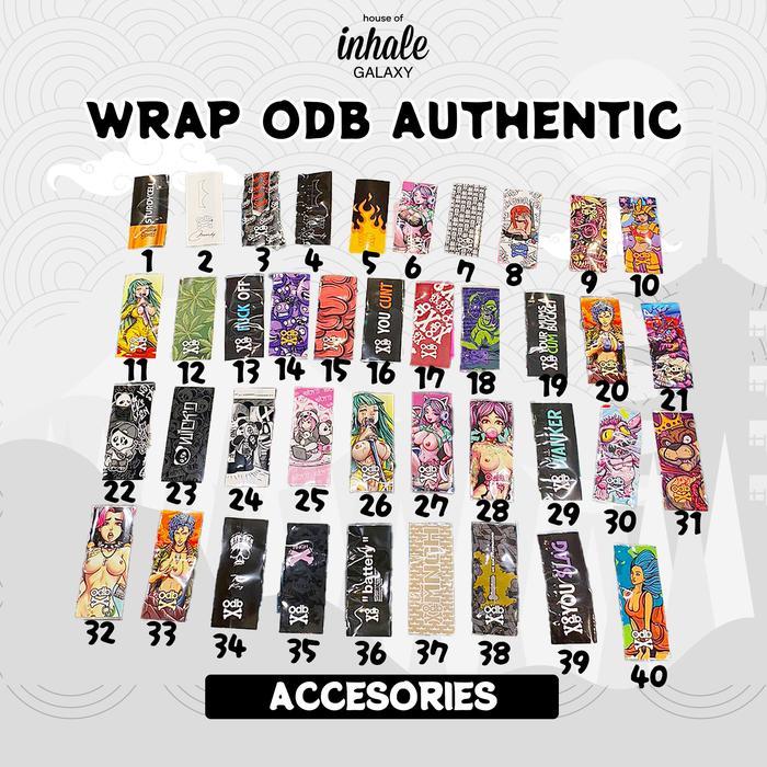 Wrap Battery ODB Limited Series Naked / Toxic / Bromance / Wicked D