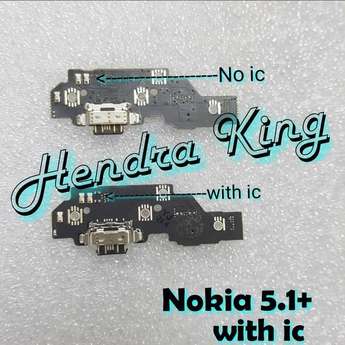 Pcb connector charger Nokia 5.1 plus
