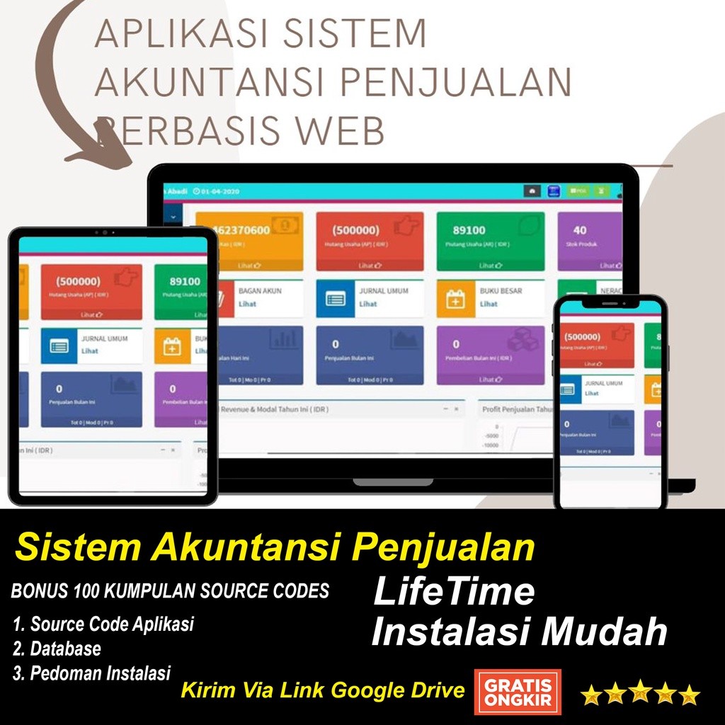 Aplikasi Sistem Akuntansi Penjualan Berbasis WEB