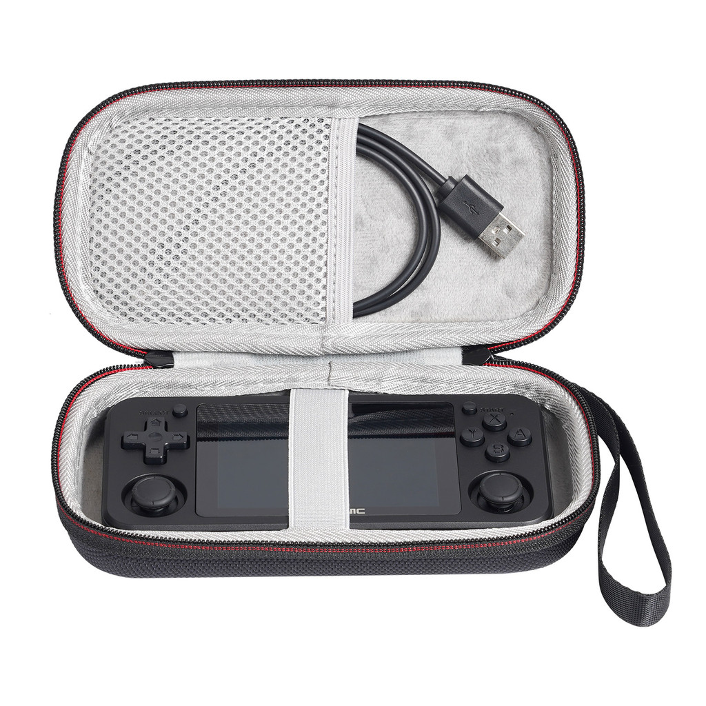 Hard Carrying shell Travel Case for RG351M/RG351MP/RG351P/RG350M Handheld Retro Game Storage Video C