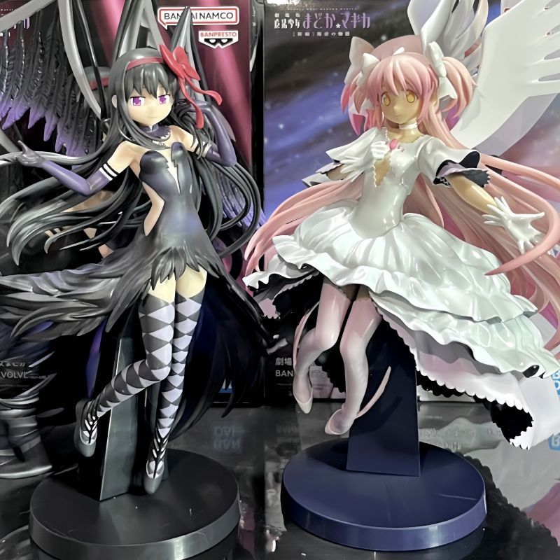 New Original Puella Magi Madoka Magica The Rebellion Ultimate Madoka Devil Homura Pvc 20cm Anime Act