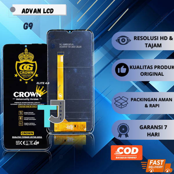 LCD ADVAN G9 / LCD TOUCHSCREEN ADVAN G9 / G9 PRO ORIGINAL FULLSET