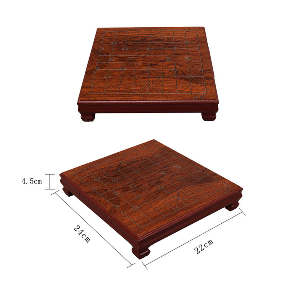 Luxury Chinese Chess Set, Chinese Xiang Qi, Wooden Box  Chessboard with Drawer Agate Pieces Xiangqi 
