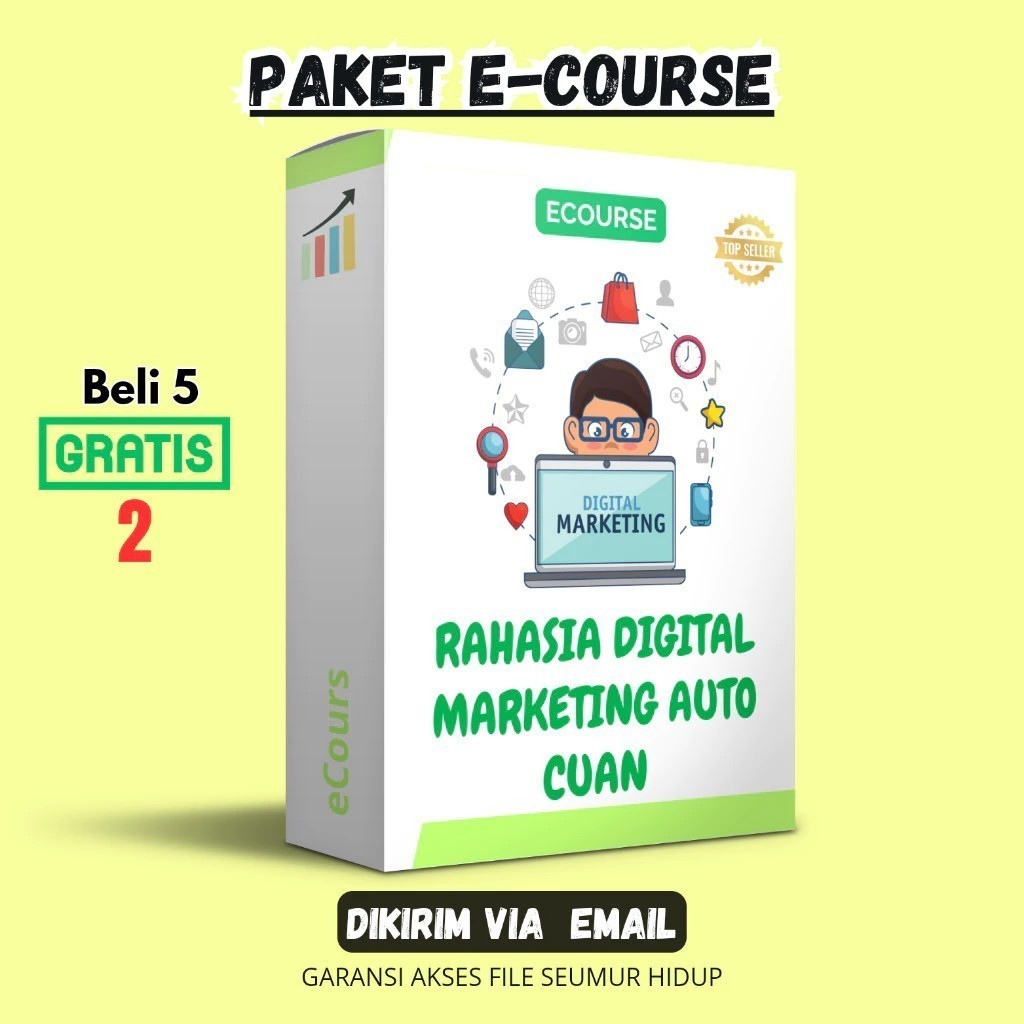 ECOURSE - Rahasia Digital Marketing Auto Cuan
