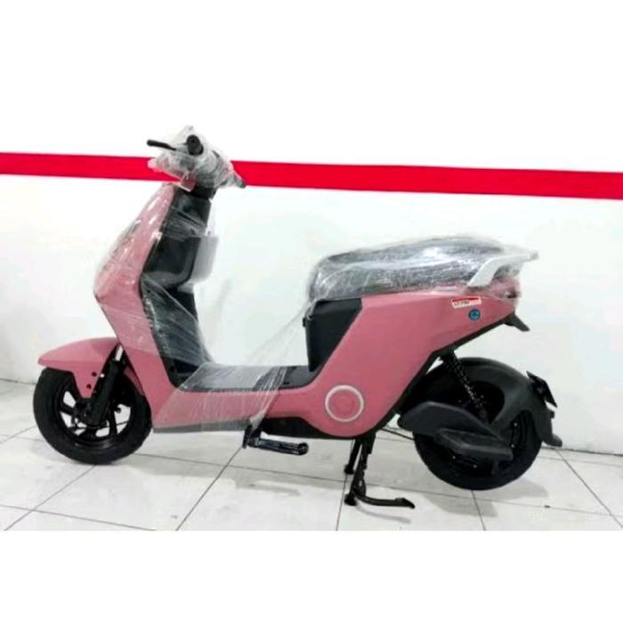 Sepeda Listrik Uwinfly D75 NFC system dan bergaransi - pink