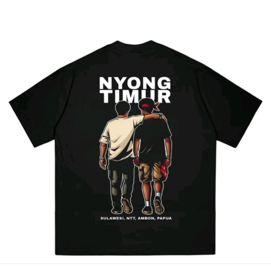 Kaos T-shirt Timur Pride NYONG TIMUR Kaos Distro Unisex