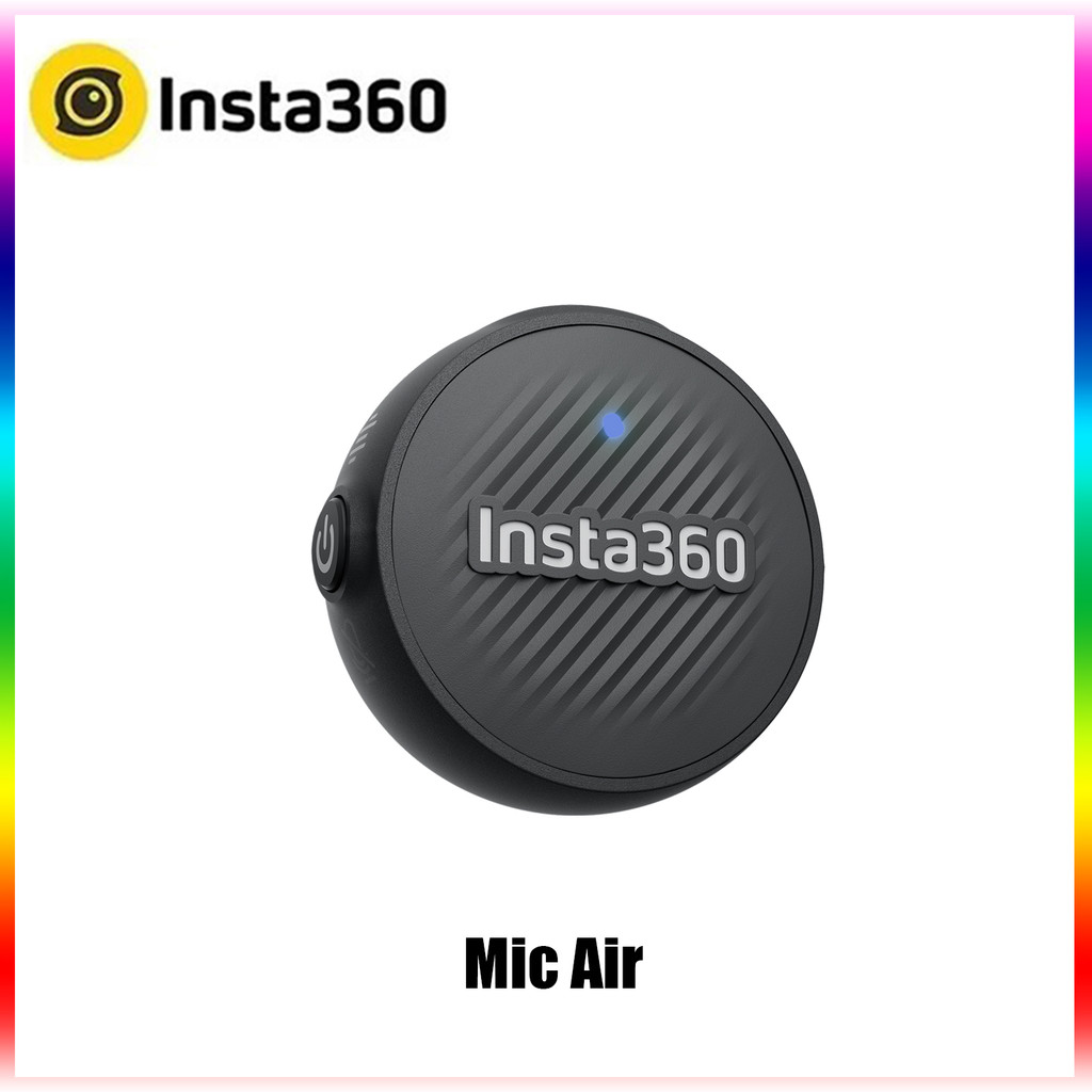 Insta360 Mic Air Mini Remote 7.9g 48kHz Magnetic Transmitter Audio Microphone For Insta 360 X5 X4 Ac