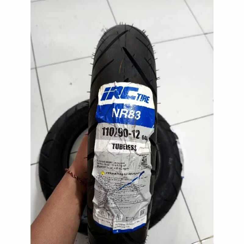 Ban Motor IRC NR83 ring 12 ukuran 110/90 Ban motor Scoopy Donat ring 12 Ban motor irc