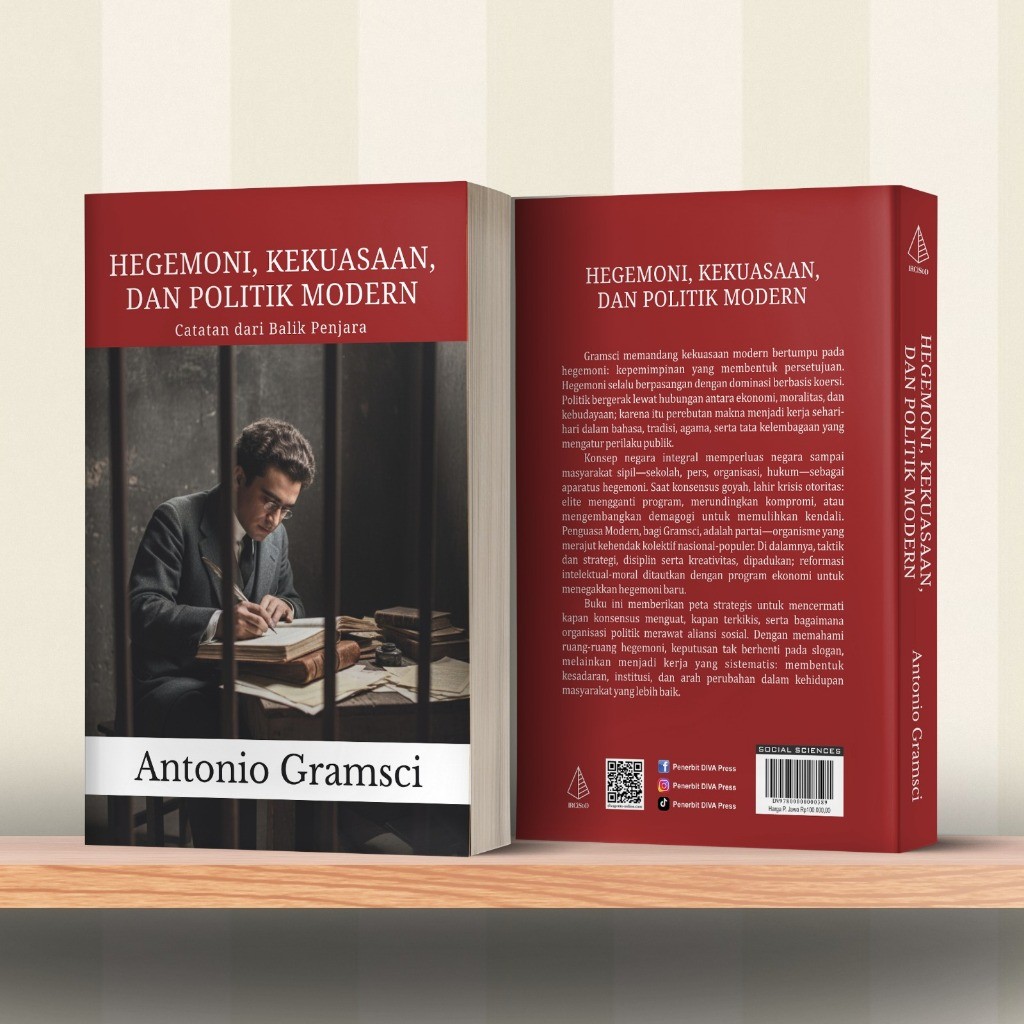 Buku Hegemoni, Kekuasaan, dan Politik Modern: Catatan dari Balik Penjara - Antonio Gramsci - IRCiSoD