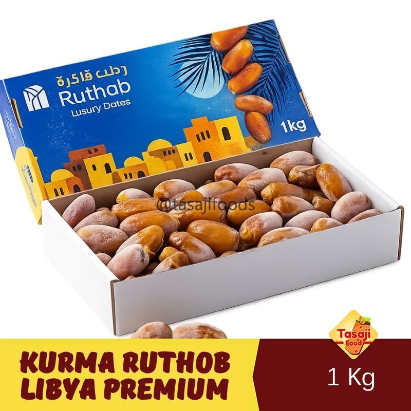 Kurma Ruthob Libya 1 Kg Fresh Premium  Grosir