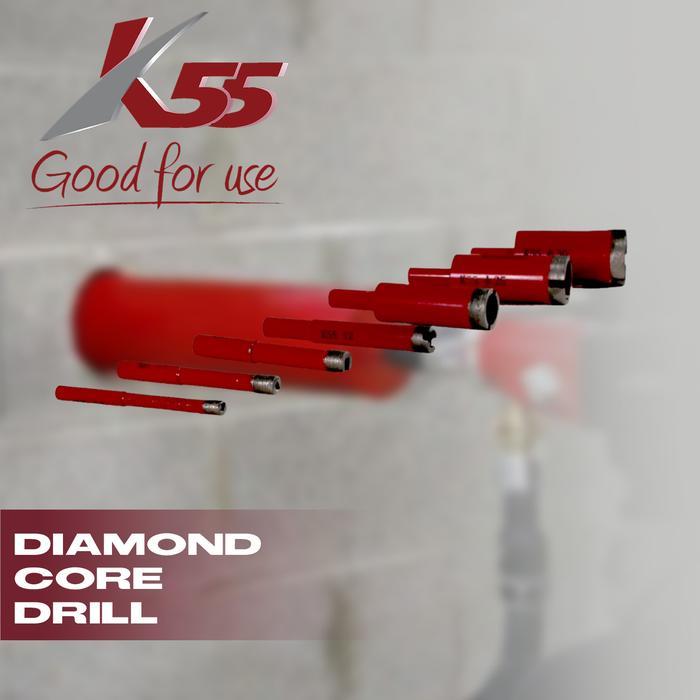 K55 Mata Bor Granit, Marmer & Keramik 6mm - Diamond Core Drill