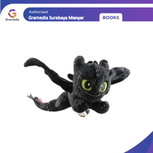 How To Train Your Dragon Night Fury Plush Shoulder Doll