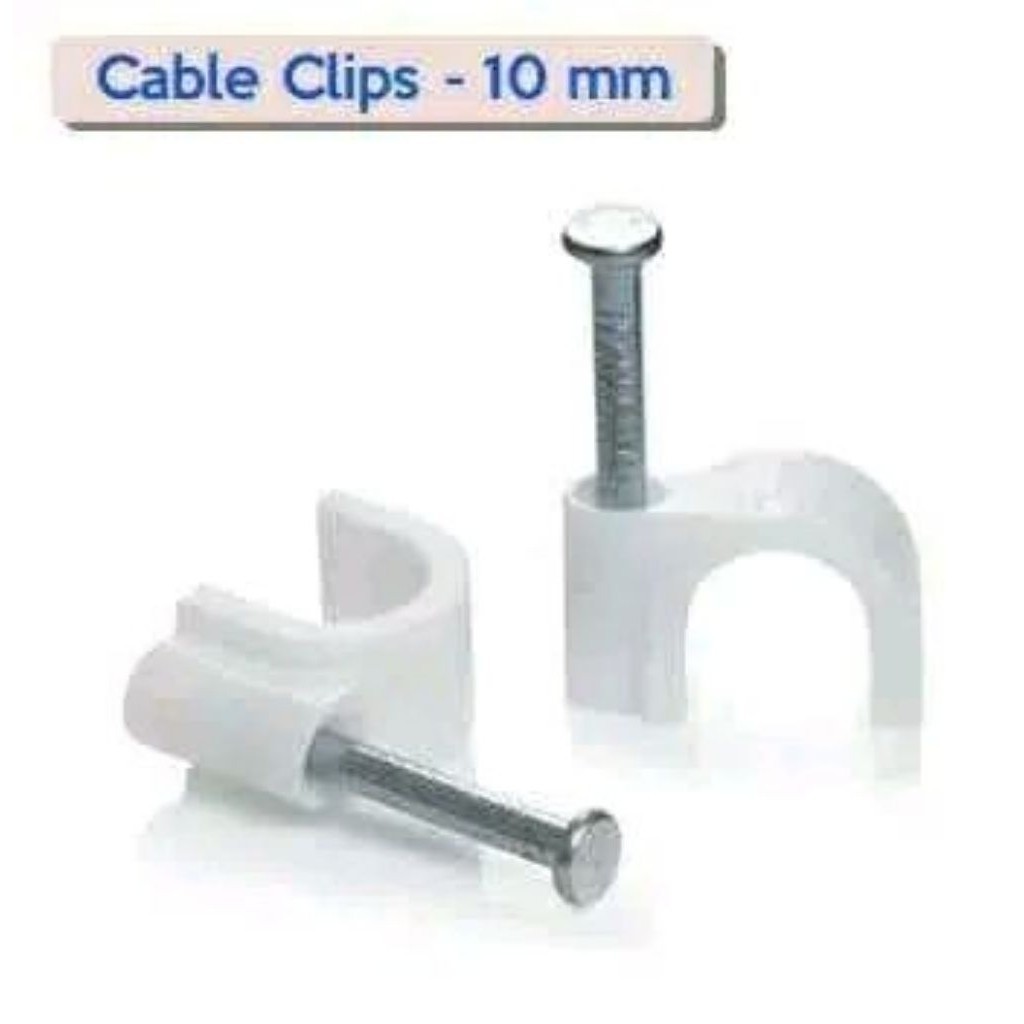 Klem Kabel 10mm + Paku Beton Asli MASKO