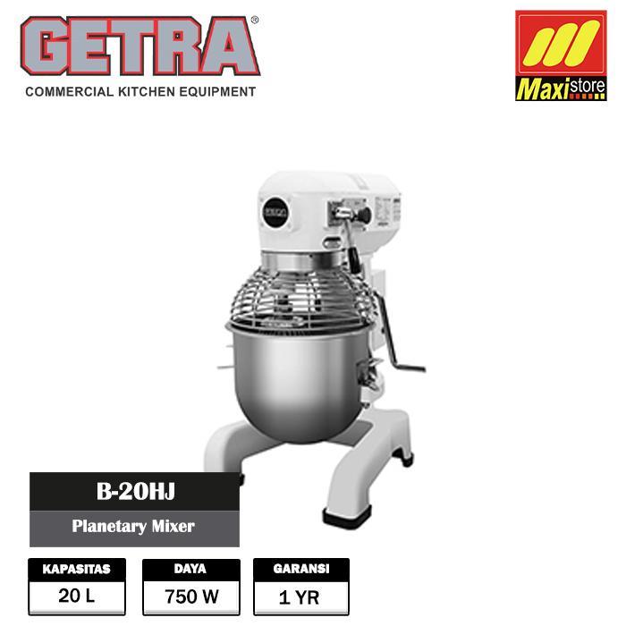 PROMO SPECIAL RAMADHAN Planetary Mixer GETRA B20 / B-20 HJ Mixer Roti [20 L] - Garansi Resmi