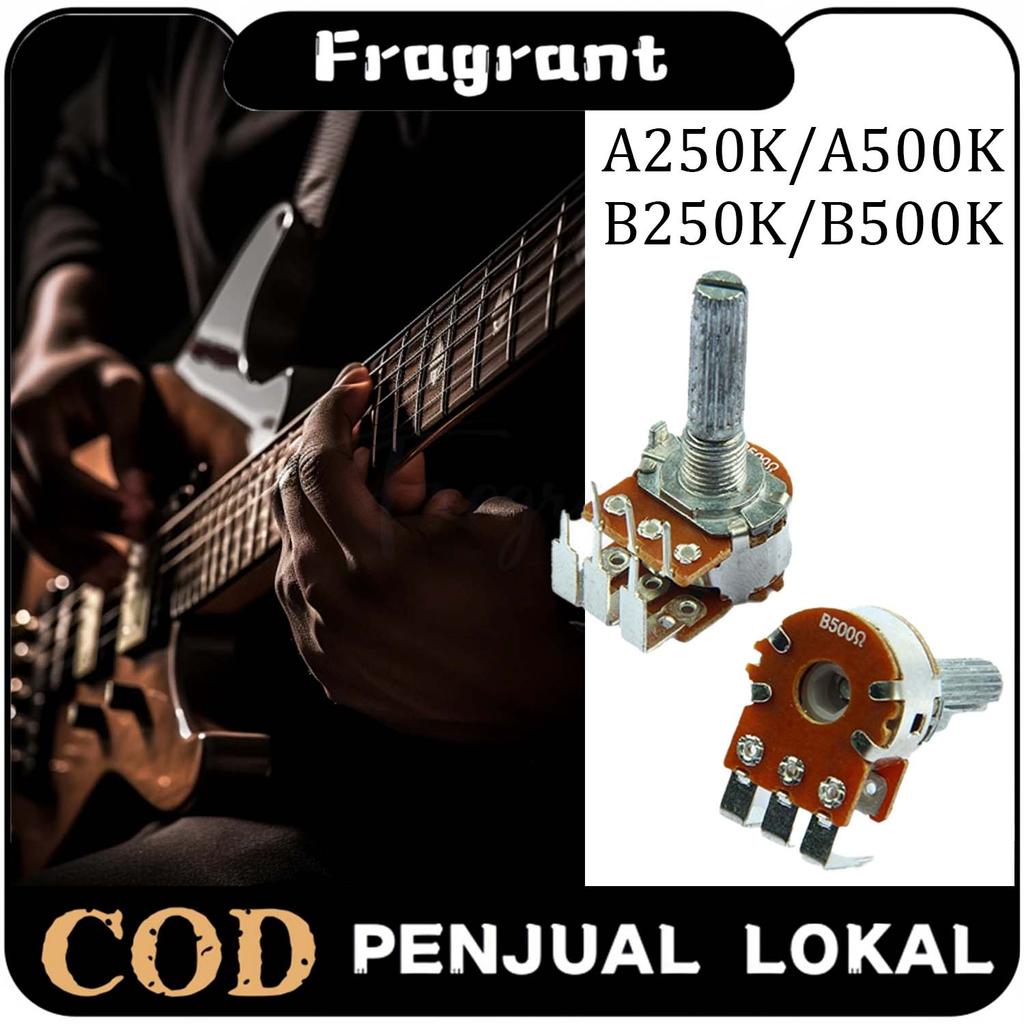 Potensio Volume Gitar Potensio Gitar Bass 250K Potensio Tone A500K B500K Potensio Gitar Listrik untu