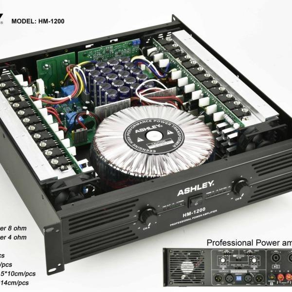 Power Amplifier ASHLEY  HM 1200 / hm 1200
