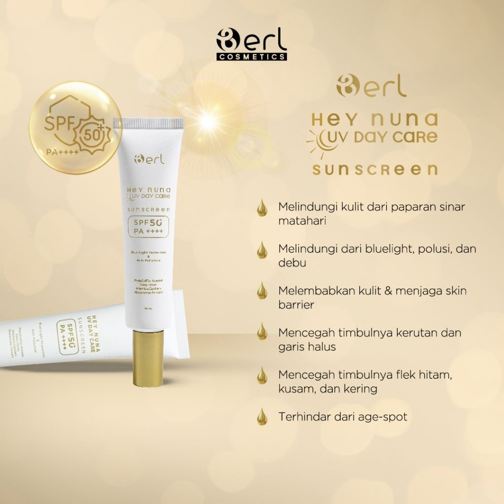 inB ERL HEY NUNA All Skin SUNSCREEN | SUNSCREEN B ERL | DAY CARE | B ERL | B ERL COSMETICS | SPF 50