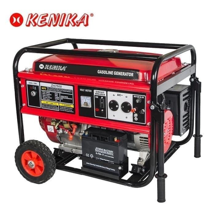 Genset 6500watt-Kenika Gasoline Generator ZH 7500