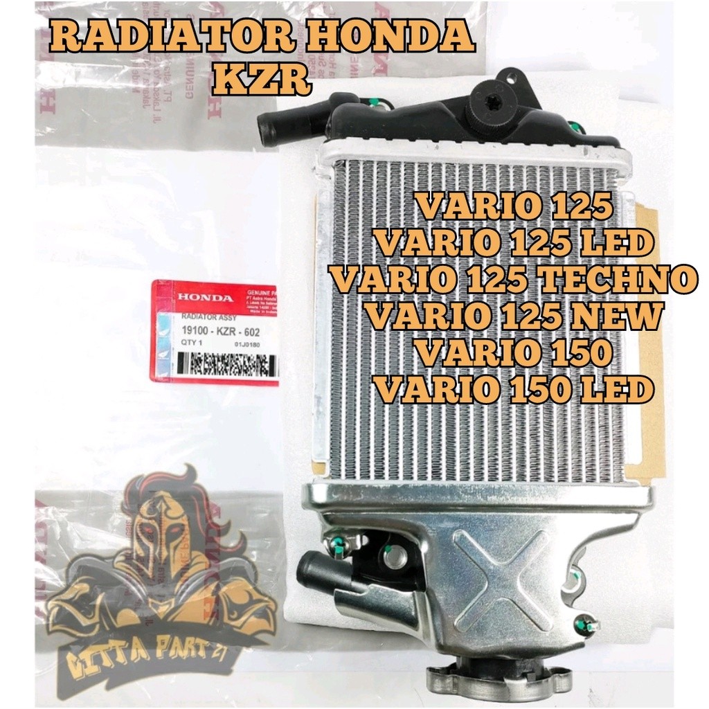FJY - Radiator  VARIO 125 TECHNO HONDA assy coolant set kualitas
