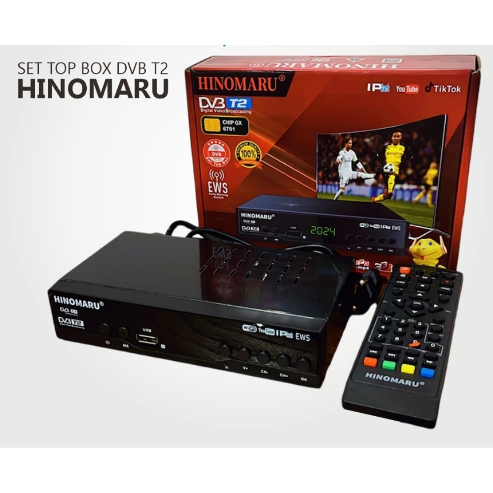 Set Top Box Hinomaru(STB)  / STB Tv Digital Hinomaru SNI kualitas terjamin