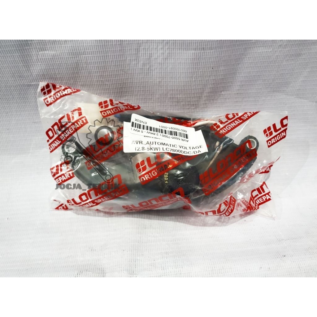 AVR Automatic Voltage Regulator Genset 2000 Watt - 5000 Watt 2.8KW - 5KW LC7800DDC/DA Loncin Origina