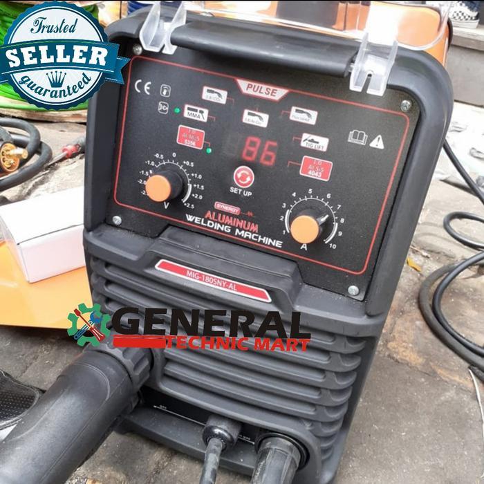 BLACKFOOT JAPAN MESIN LAS ALUMUNIUM BESI STAINLESS MIG 180 SNY-AL