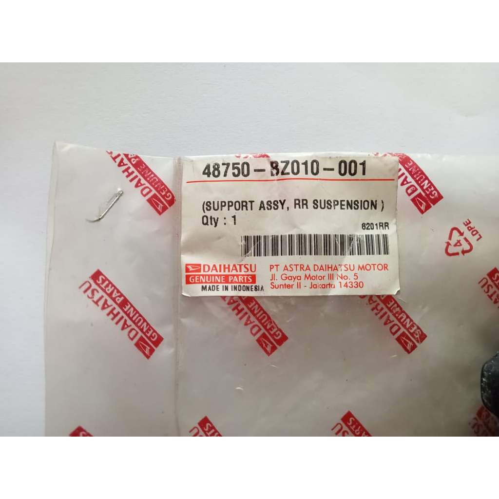 48750-BZ010-001 SUPPORT ASSY, RR SUPERSION