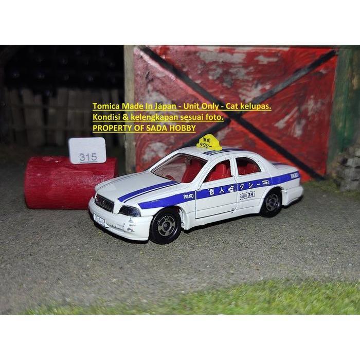 Tomy  No 115 Toyota Crown Majesta Taxi Japan Tomica Diecast Miniatur