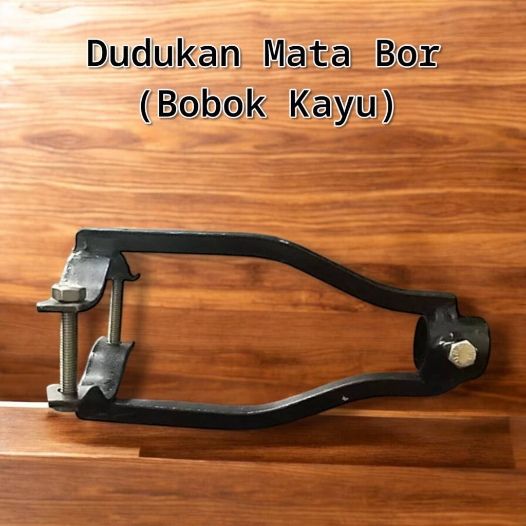 Adaptor Bor Dudukan Bobok Kayu / Mortise Adapter - Alat Pahat Bor Kotak Kayu Presisi - Kuat & Mudah