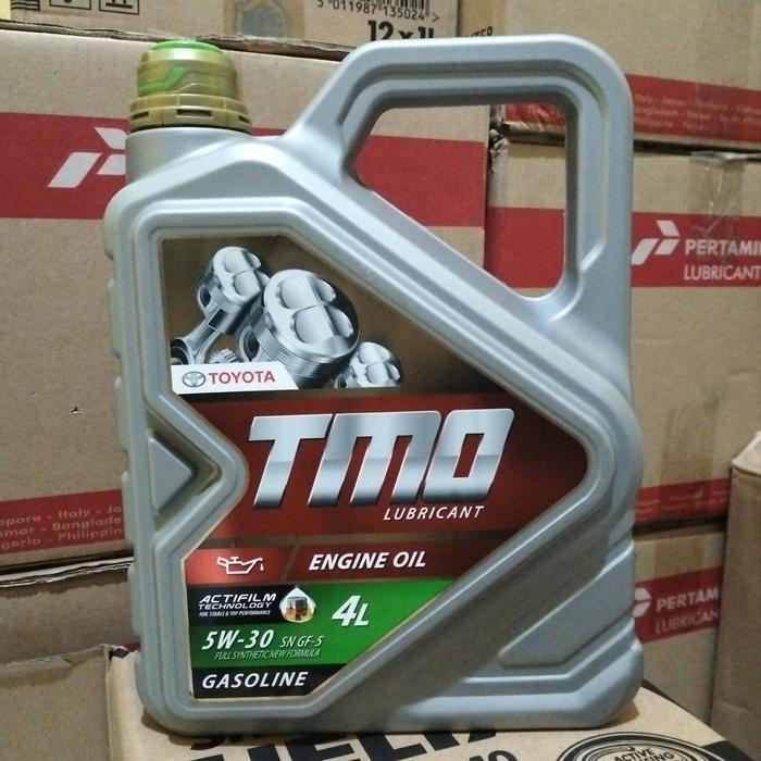 Oli Toyota Bensin TMO Hijau 5W-30 Galon 4 Liter