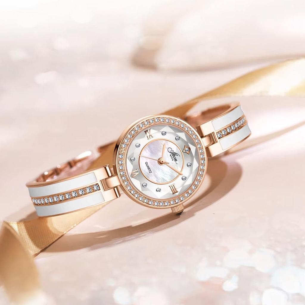 Jam Tangan Wanita Jhon Marie 2302 Rantai Stainless Steel Original LIVE