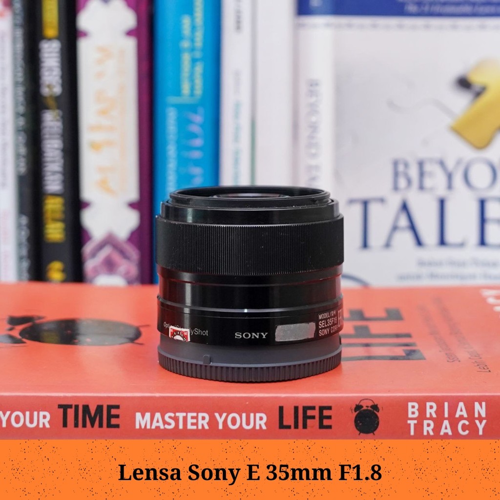 Lensa Sony 35mm F1,8 oss Kondisi Baik Second