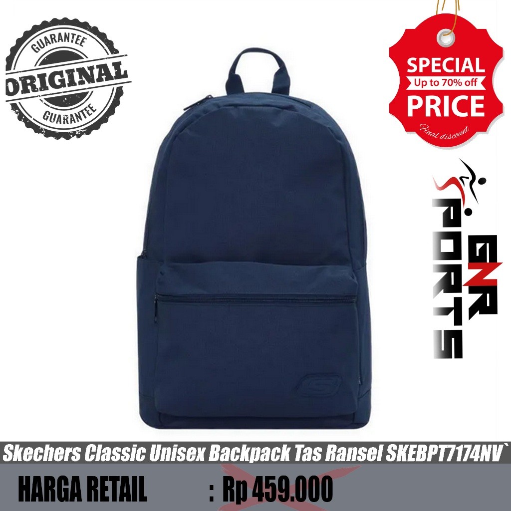 Tas Ransel SKECHERS SKEBPT7174NV Backpack Navy Original 100%