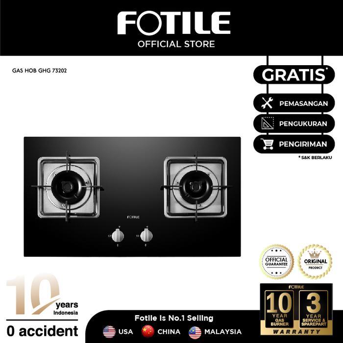 FOTILE Kompor Gas / Gas Hob - GHG73202 - 8 Safety Protection