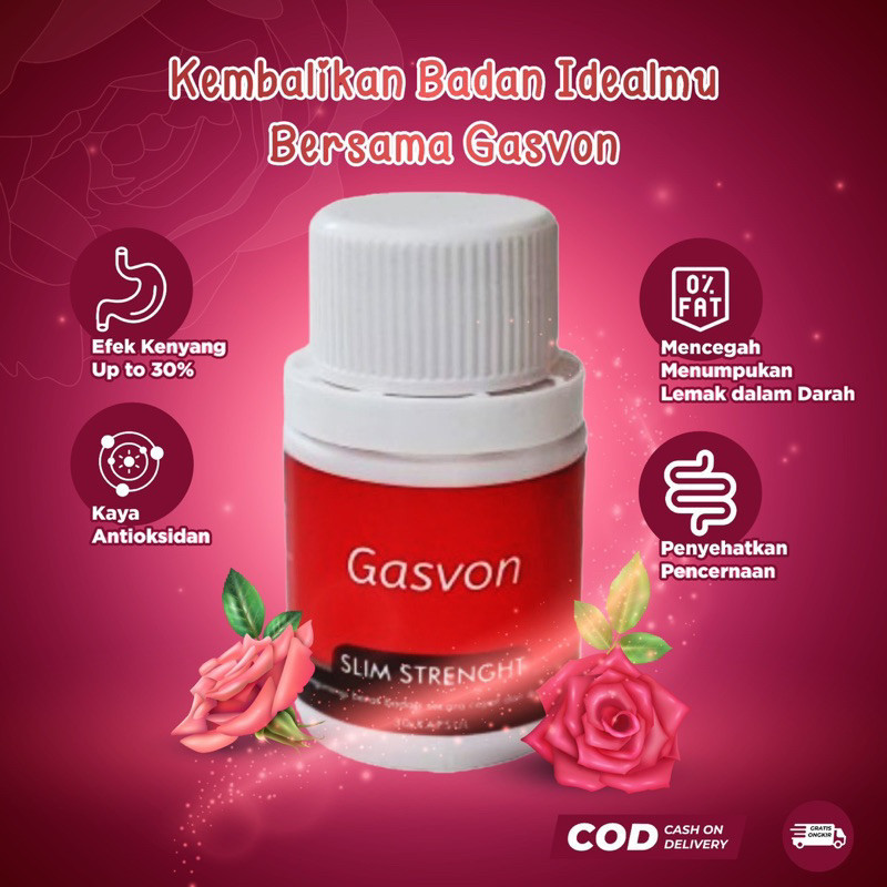 Gasvon - Slim Strength Obt Diet Badan ready ditoko allunk.shop