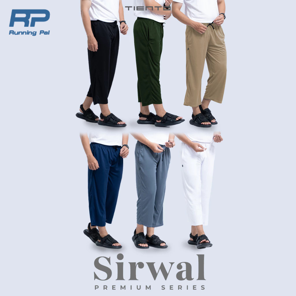 Running Pal Tiento Celana Cingkrang Pria Muslim Sirwal Kulot Pria Dewasa Panjang Penuh Kasual Casual