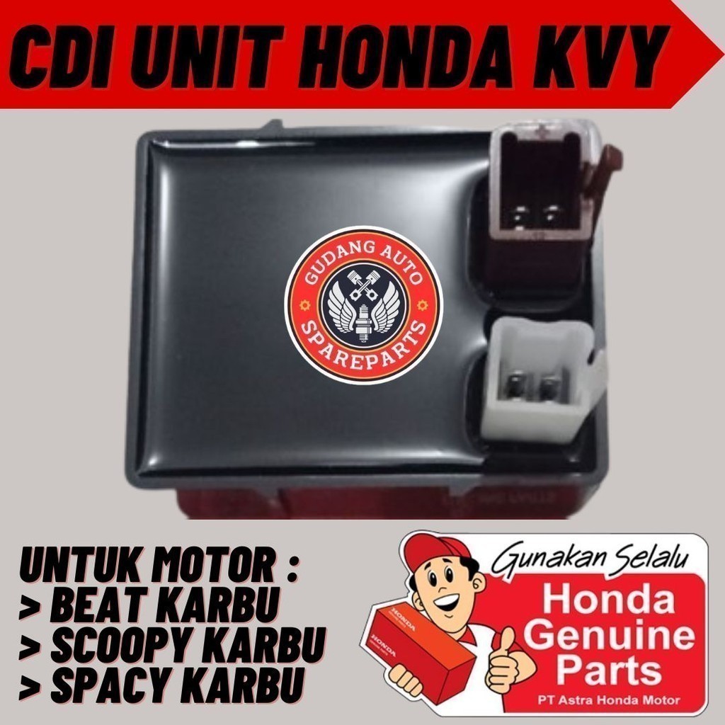 Original AHM CDI Unit Honda Beat Karbu Scoopy Karbu Spacy Karbu KVY