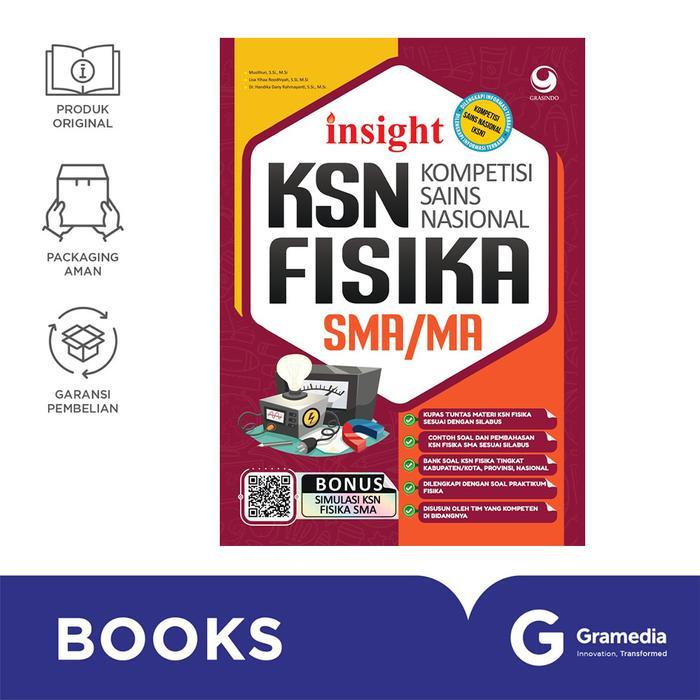 Buku INSIGHT KSN (Kompetisi Sains Nasional) Fisika SMA