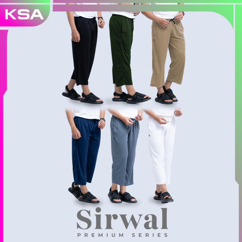 Tiento Celana Cingkrang Pria Muslim Sirwal Kulot Pria Dewasa Panjang Penuh Kasual Casual Ramadhan Le