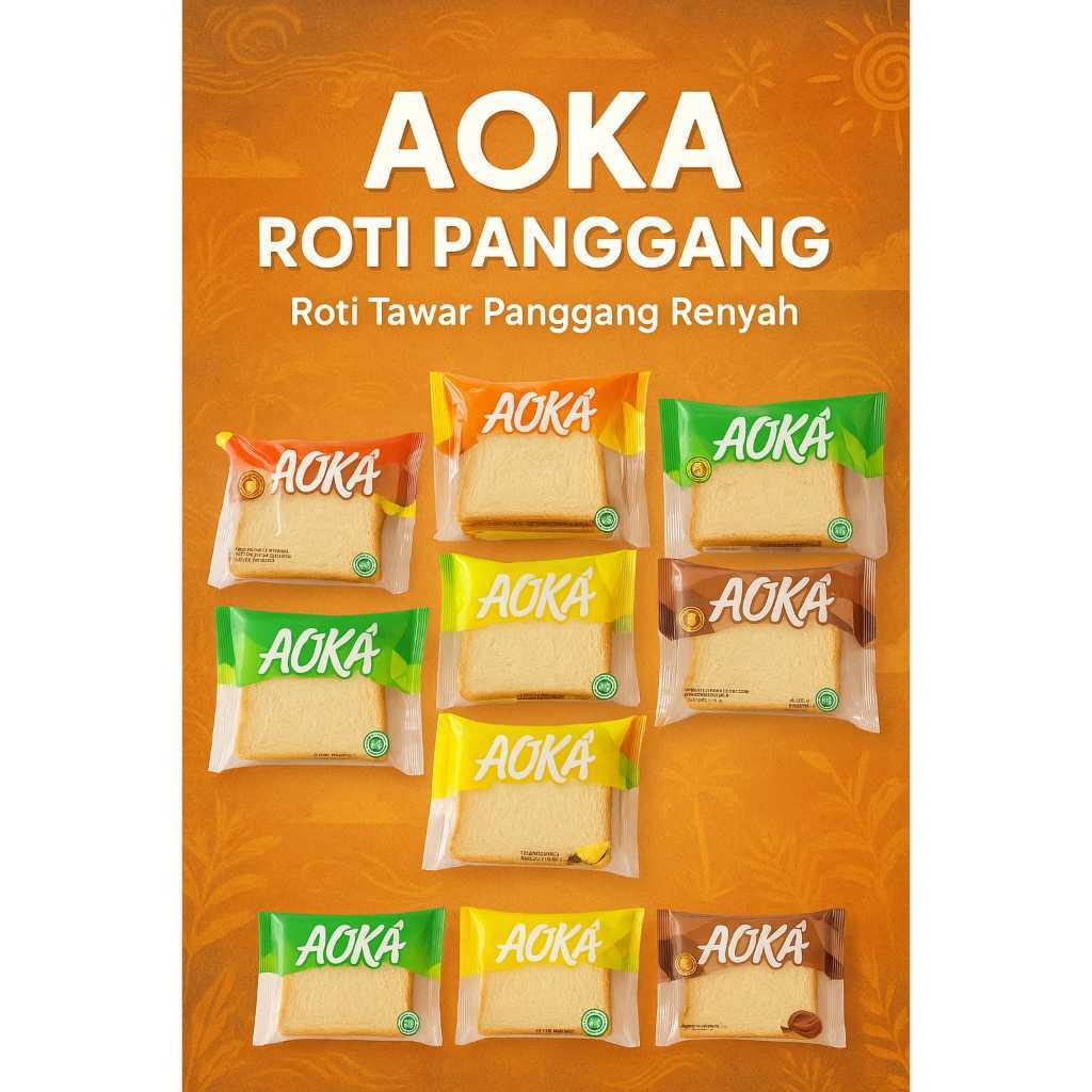 Roti Aoka / Roti Panggang Aoka / Aoka per DUS