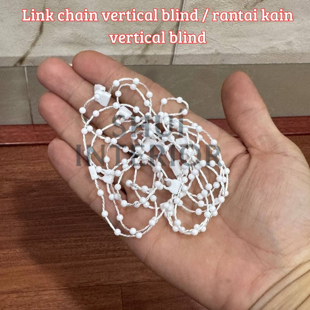 ( 100cm/1meter) Link Chain Vertical Blind / Rantai Kain Vertical Blind