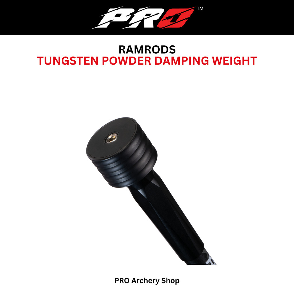 RAMRODS TUNGSTEN DAMPING WEIGHT POWDER TUNGSTEN WEIGHT STABILIZER PANAHAN PEMBERAT ALAT PANAHAN
