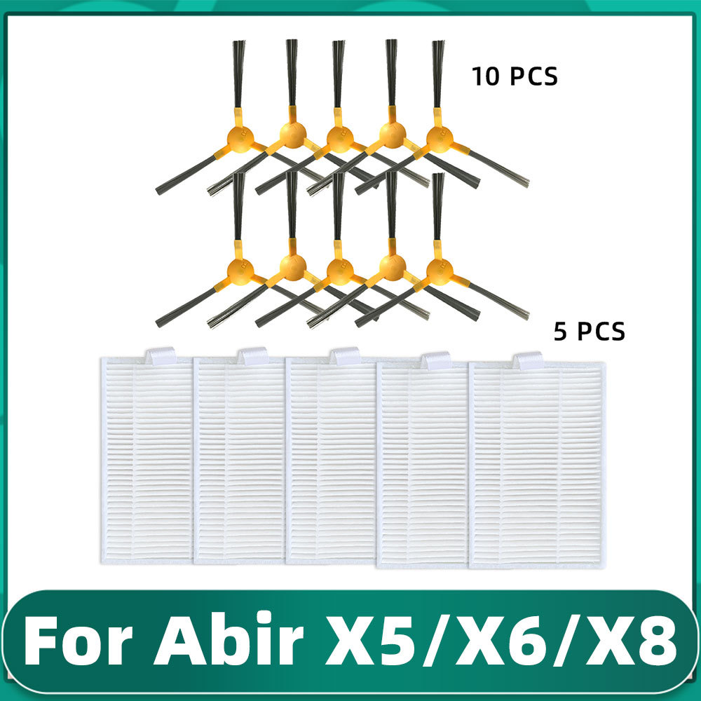 For ABIR X5 / X6 / X8 / iBoto Smart Aqua C820W / Genio Navi N600 / REDMOND RV-R650S / RV-R670S Side 