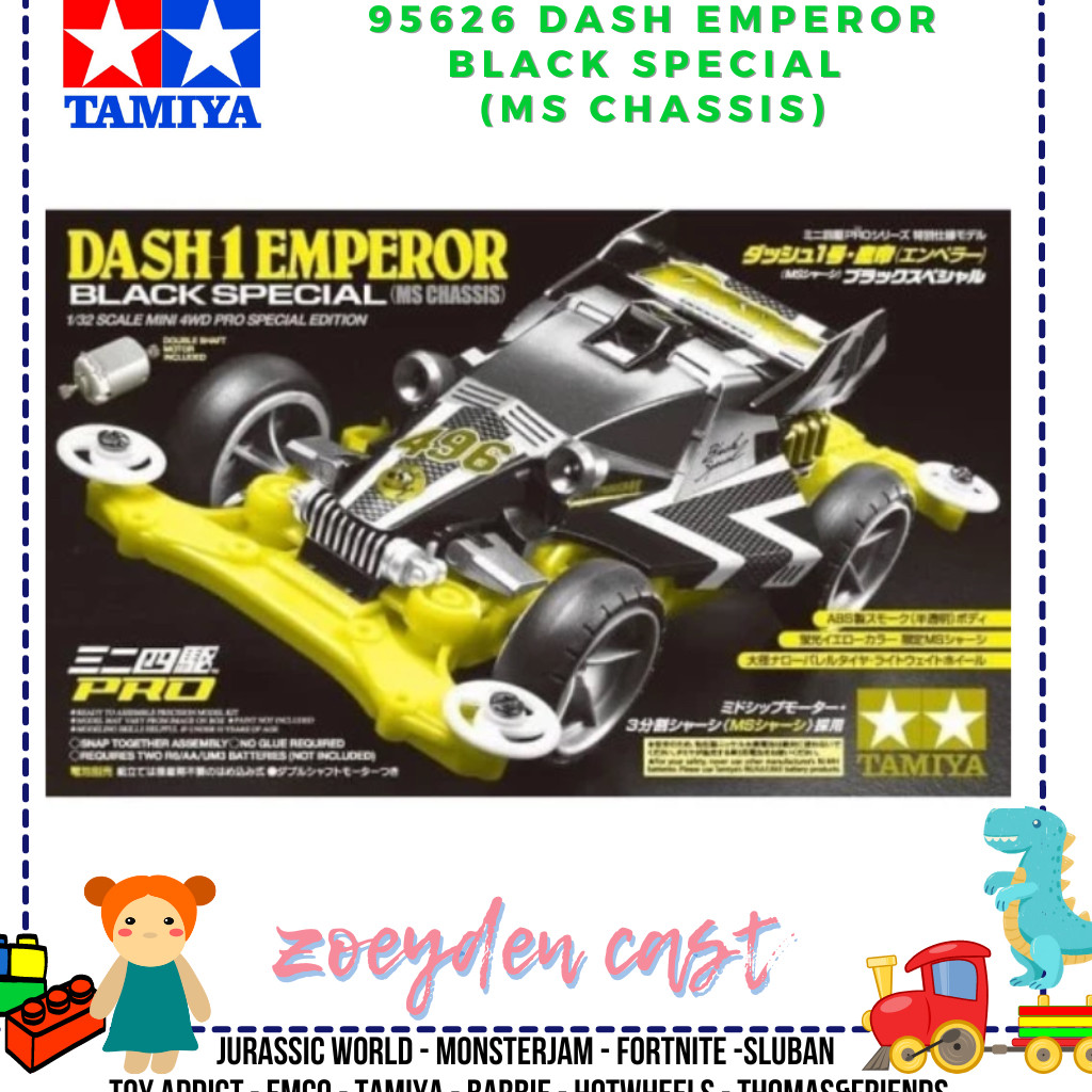 Tamiya 95296 Dash 1 Emperor Black Special