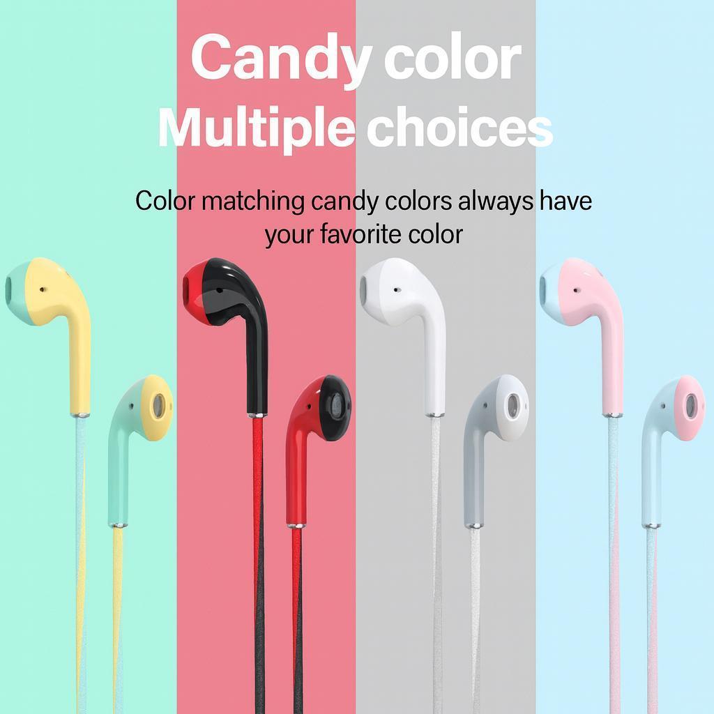 Headset Kabel Gaming Bass Extra Jernih Mikrofon HD Earphone Jack 3.5mm Kabel untuk PC HP Laptop