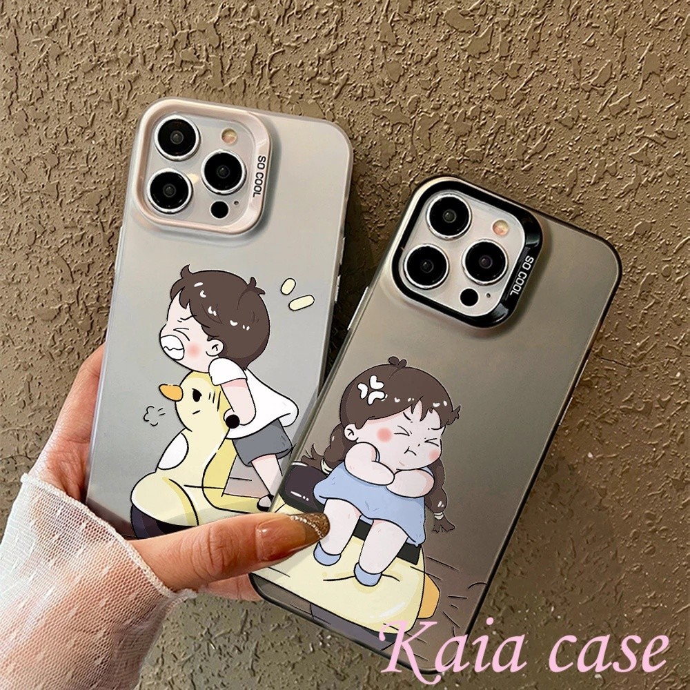 case OPPOrealme Laki-laki perempuan yang marah Casing ponsel cocok untuk OPPOrealme 5/realme5S REALM