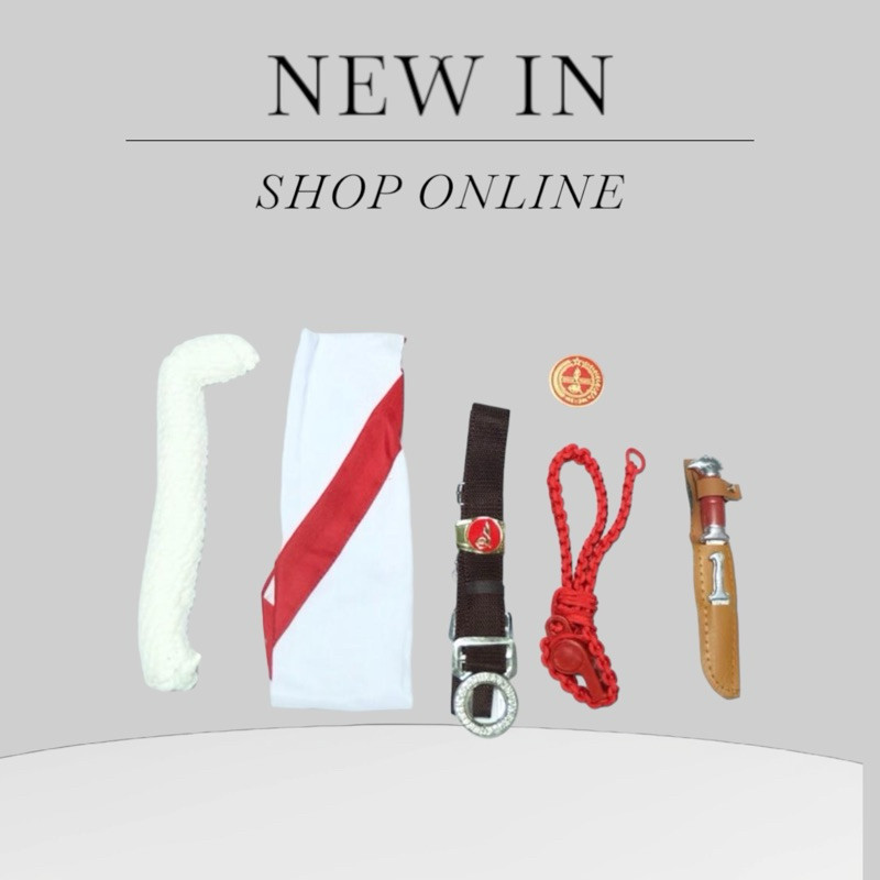 Seragam Sekolah SD Alat Pramuka Super Lengkap Cewek