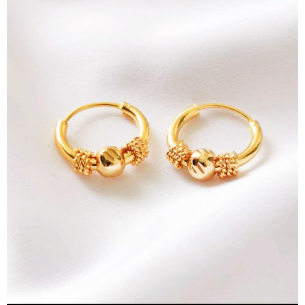 Anting Emas Gipsy Bayi Anak Xuping Awet Aman SENSEN ACC