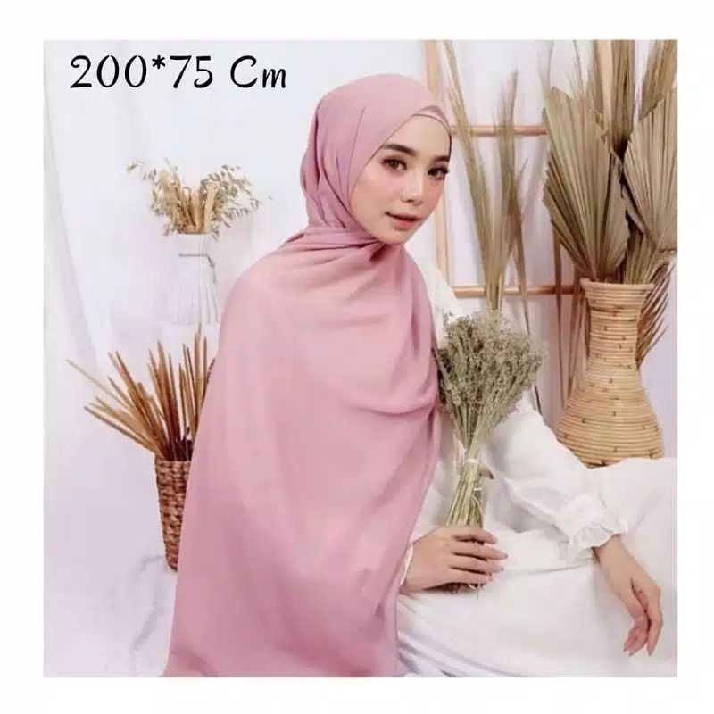 Pasmina ceruty baby doll 200*75cm / pasmina ceruty jumbo / pasmina arab/PHASMINA/HIJAB/PHASMINA/keru