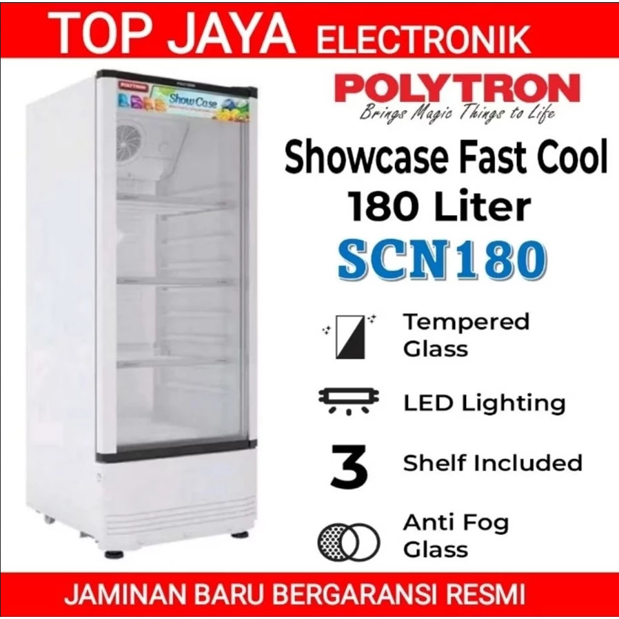 SHOWCASE POLYTRON SCN180/POLYTRON SHOWCASE 180 LITER SCN180 NEW SERIES